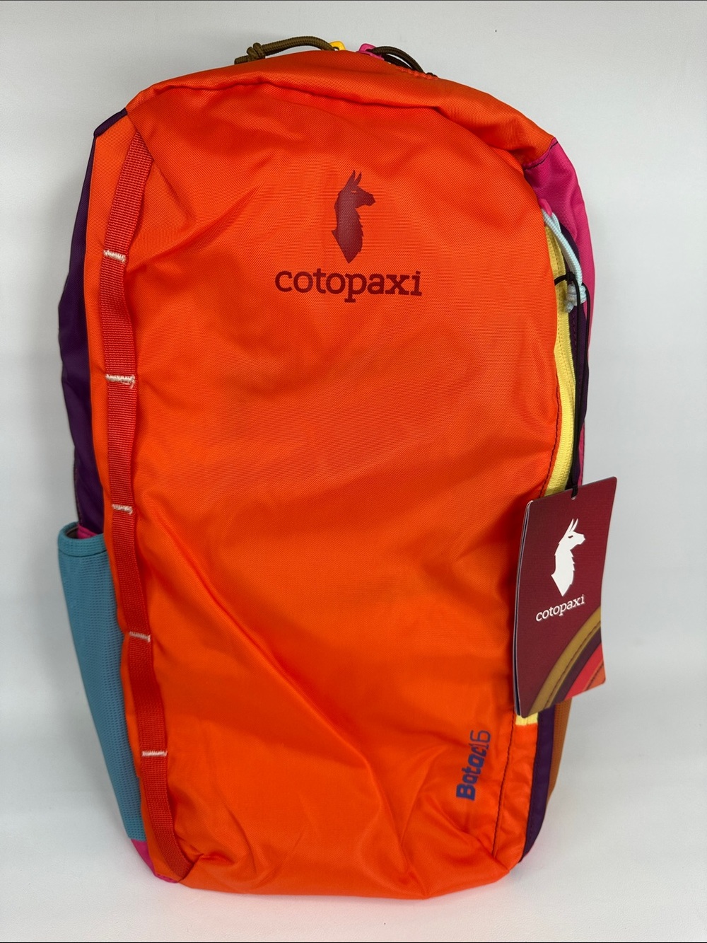 Cotopaxi Batac Del Día 16L Backpack One-of-a-Kind Multicolor Lightweight Daypack